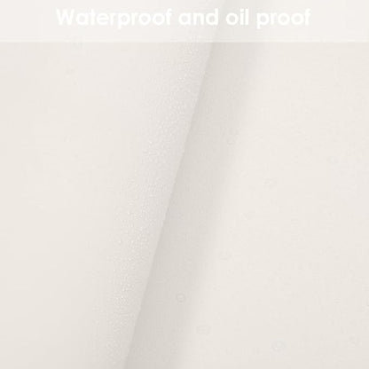Leather Table Cover,1.8mm Thick,12x78 Inch Desk Cover,Dresser Cover Top,Dresser Protector Top,Dresser Cover,End Table Cover.(White+White,12x78)