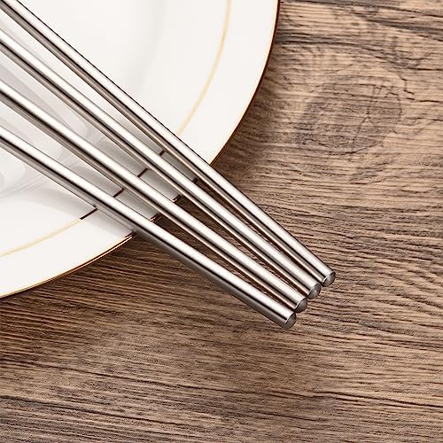 4-Pack 8.7" Stainless Steel 2-Tine Pickle Forks – Long Handle Cocktail - Image 6