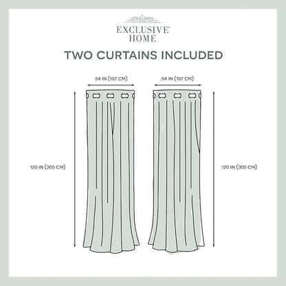 Exclusive Home Cabana Solid Indoor/Outdoor Light Filtering Hook-and-Loop Tab - Image 13