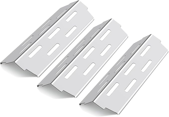 Heat Deflectors for Weber Genesis II 300/LX 300, GS4 Genesis ii E-310 ii E-315 ii E/S335 ii se-335 Grill (304 Stainless Steel, ES/410 * 3)