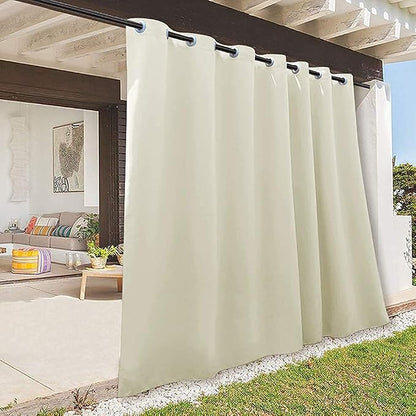 RYB HOME Extra Wide Outdoor Curtains by RYBHOME