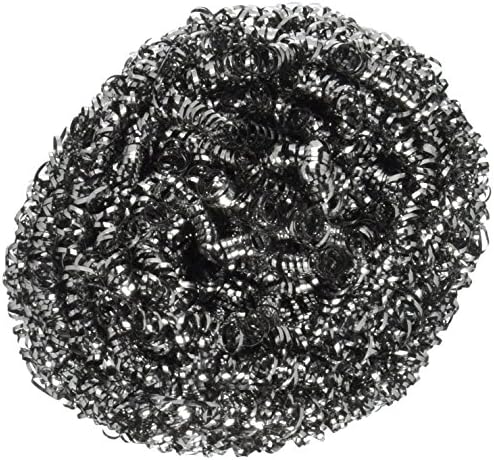 Winco 50 Grams Stainless Steel Scouring Sponge by Winco