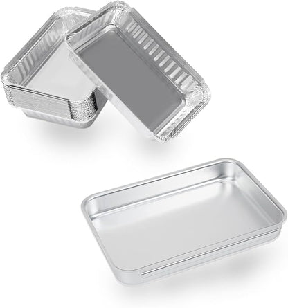 93305 Catch Pan for Weber Genesis II e-310 e-315 e-325 e-330 e-335, Drip Pan for Weber Spirit 200/300 Series Gas Grill 83156 Grease Tray with 10-Pack Drip Pans Liner for Weber Replacement Parts