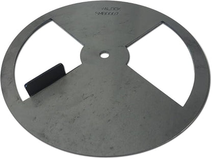 LavaLock® Smoker Pinwheel BBQ air Damper Pit Grill Vent, Steel 4 6 8 12 (8" Diameter)