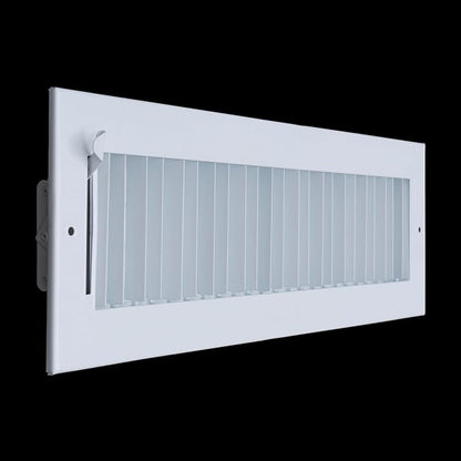 [10 Pack] Fits 16x4 Duct Opening Steel Adjustable Air Supply Grille by Handua | Register Vent Cover Grill for Sidewall and Ceiling | White | Out. Dim.: 17.75" X 5.75"