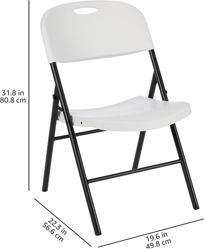 Amazon Basics Portable Folding Plastic Chair - Image 3