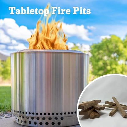 Premium Kiln Dried Wood Kindling for Pizza Ovens, Tabletop Fire Pits & Campfires