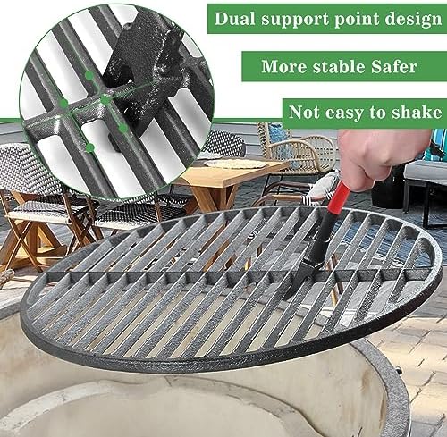 Vankey Grill Grate Lifter Gripper, Cast Iron Cooking Grid Lifter Accessories - Image 5