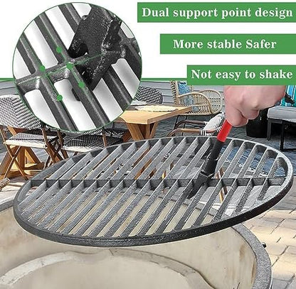 Vankey Grill Grate Lifter Gripper, Cast Iron Cooking Grid Lifter Accessories - Image 5