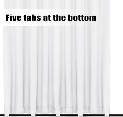 Easy-Going Outdoor Curtains for Patio 1 Panel, 110x96 inch, Weatherproof - Image 4
