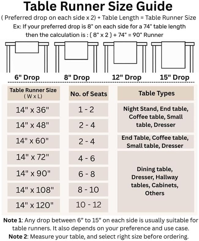Solino Home Linen Checkered Table Runner 120 Inches Long - 100% Pure Linen Black and White Buffalo Check Table Runner 14 x 120 Inch Ideal for Dining