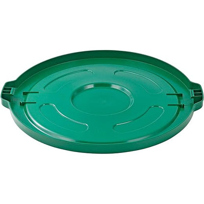 Global Industrial 55 Gallon Garbage Can Lid, Green