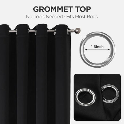 Joydeco Door Curtain Blackout Curtains - Image 9