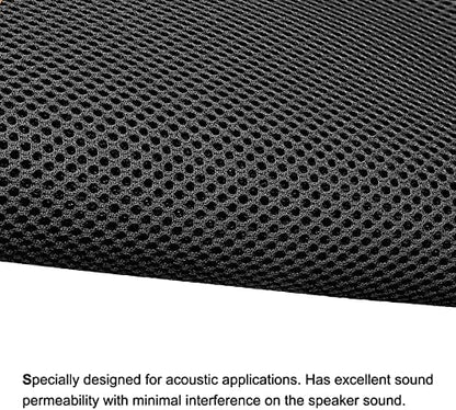 MECCANIXITY Speaker Grill Cloth 20 x 63 Inch Stereo Mesh Fabric Protective - Image 4
