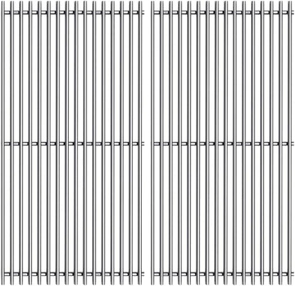 146.16197211 (2-Pack) 16 1/5” Stainless Steel Grates for Kenmore 146.10016510,146.46365610 146.16142210 146.16198211 146.46366610 146.46372610 PG-40409SOLB 146.34461410 146.16197211