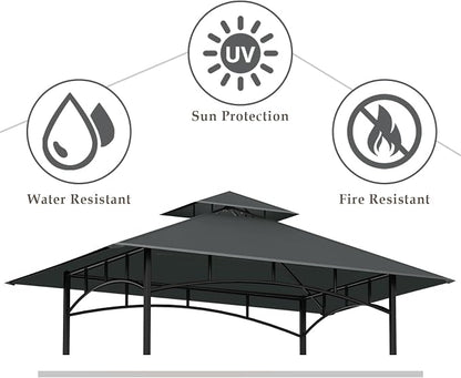 5x8 Grill Gazebo Replacement Top - Image 2