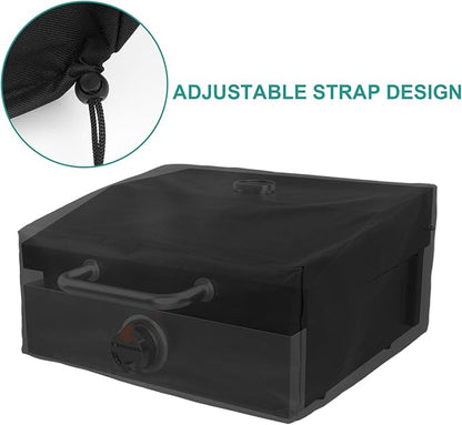 Griddle Lid for Blackstone 17 Inch Adventure Ready 1832 Tabletop Griddle, 1650 Flat Top Grill Station, Hinged Lid Hard Cover with Carry Bag and Cover for Blackstone Flat Top Grill