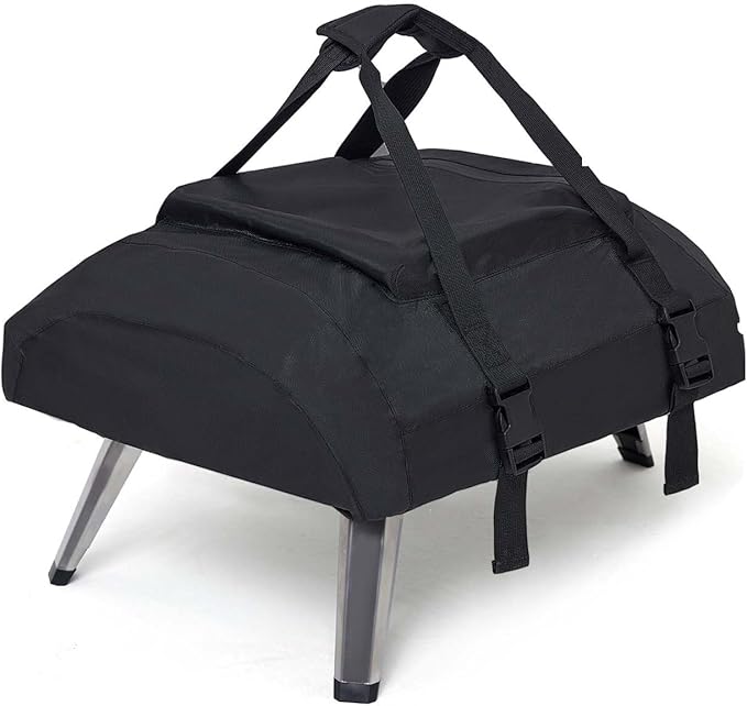 NOELIFE Pizza Oven Cover for Ooni Koda 16, Accessories for Ooni 16, Waterproof Pizza Maker Carry Cover with Top Pocket for Attachments, with Straps in the Bottom for Fixation (Oven Not Included)