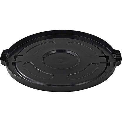 Global Industrial 55 Gallon Garbage Can Lid, Black
