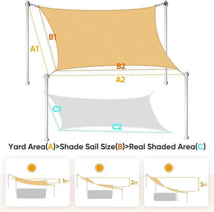 Quictent Sun Shade Sail for Patio - Image 3