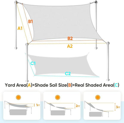 Quictent Sun Shade Sail for Patio - Image 2