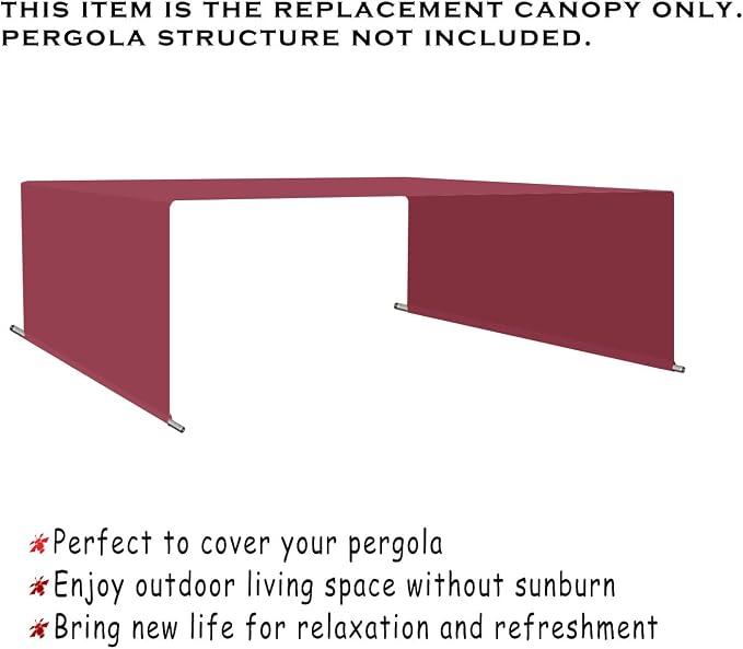 Alion Home Waterproof Pergola Cover - Image 5
