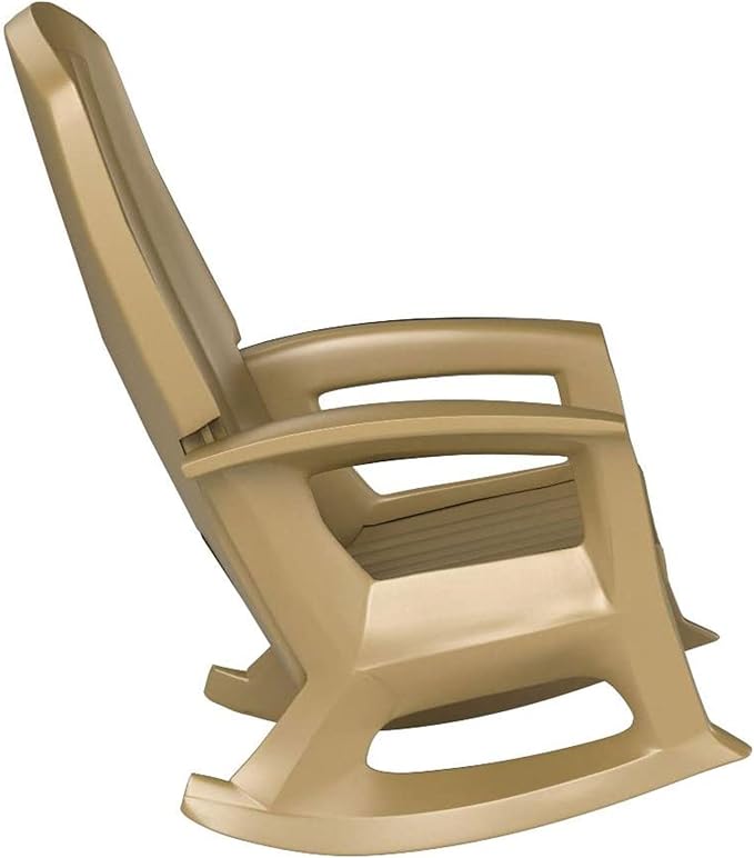 Rockaway Heavy Duty All Weather Rocking Chair, 2 Pack | Polyethylene Outdoor - Image 6