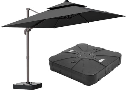 10x13FT Cantilever Outdoor Patio Umbrellas by ZLACUIU