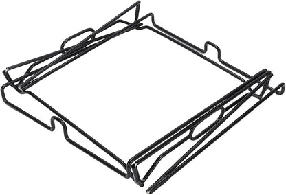 WALFRONT Trash Bag Holder, Stainless Steel, Easy Setup, Portable Design, 13 Gallon Capacity for Outdoor Camping and Parties