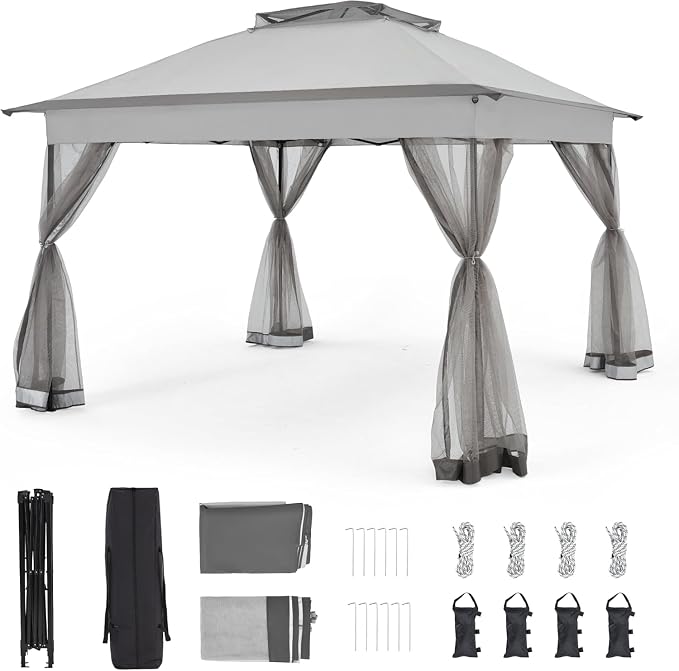 Bezseller 11x11 Pop Up Gazebo by Bezseller