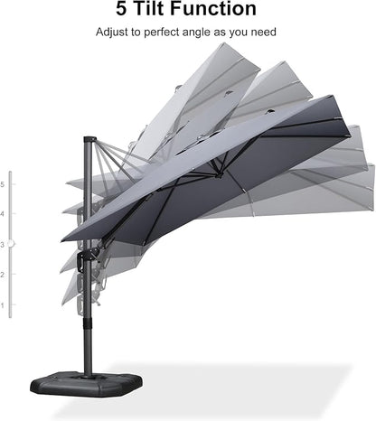 PURPLE LEAF Outdoor Umbrella - Image 8