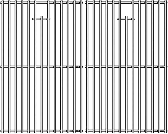 17/17.5/19.5 Inch Stainless Steel Cooking Grates for Weber Spirit I & II 200 Series Spirit E210 Spirit E220 Spirit S210, Spirit S220 with Front Control, Weber 7637 Gas Grills