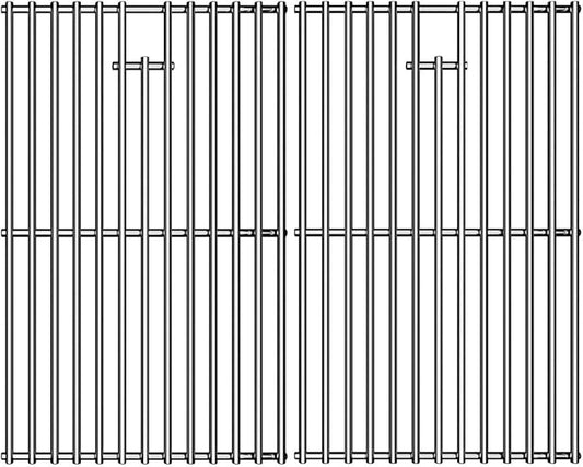 17/17.5/19.5 Inch Stainless Steel Cooking Grates for Weber Spirit I & II 200 Series Spirit E210 Spirit E220 Spirit S210, Spirit S220 with Front Control, Weber 7637 Gas Grills