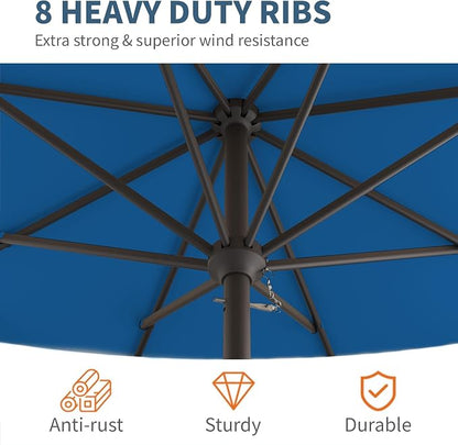 10FT Patio Umbrella, Outdoor Umbrella - Image 4