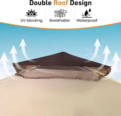 13'x13' Pop Up Gazebo Canopy Tent, Pop Up Canopy - Image 5
