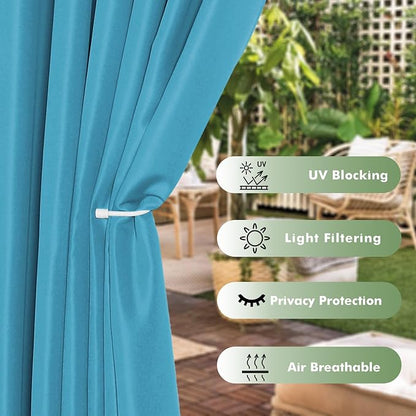 HolidayIdeas Waterproof Outdoor Curtains - Image 3