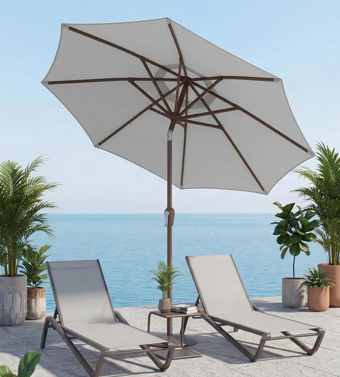 10FT Patio Umbrella, Outdoor Umbrella - Image 6