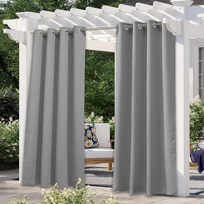 NICETOWN 108" L Outdoor Curtain by NICETOWN
