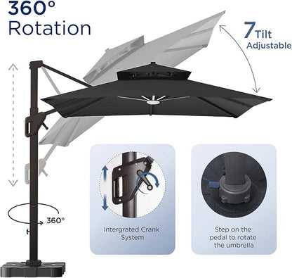 Deconk 10' X 13 'Patio Umbrella - Image 7
