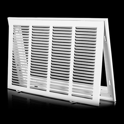 20x16 Return Air Grille [Duct Opening Size],Return Air Vent Cover for Wall Or Ceiling,Steel Return Air Filter Grilles Removable Face/Door for 1 Inch Filters (20"Wx16"H[Duct Opening])