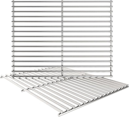 15/17/19 Inch Grill Cooking Grates Replacement for Weber Genesis II 300 and Genesis II LX 300 Series Gas Grills, Genesis II E&S 310 315 320 325 340