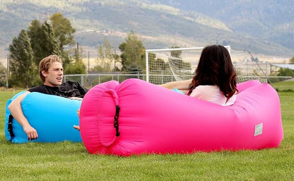 WEKAPO Inflatable Sun Lounger, Air Sofa, Hammock, Portable, Waterproof and Leak-Proof, Ideal for Backyard, Beach, Travel, Camping, Picnics and Music Festivals
