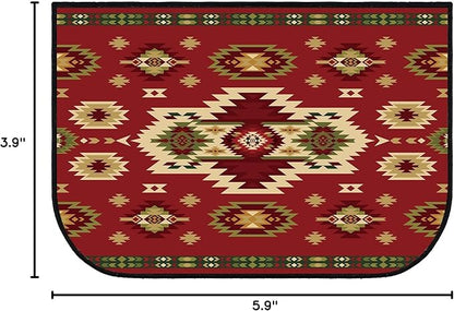 Demissle Cabin Fireplace Hearth Rug Fireplace Mats Cabin Southwestern Fireproof Rug Fire Resistant Mat for Wood Stove Floor for Kitchen Indoor Outdoor(24 x 59 Inch,Antique)