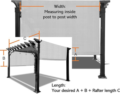 Alion Home Waterproof Pergola Cover - Image 5
