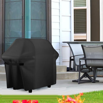 48 Inch Grill Cover, Fits for Weber Char-Broil Nexgrill Brinkmann and All Popular Brand Grills Heavy Duty Waterproof Windproof BBQ Cover