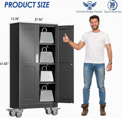 GAIOUS Metal Garage Storage Cabinet - Image 8