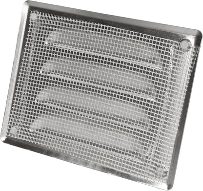 Repa Market 5.5" x 4" Inch Aluminum Air Vent Cover with Screen Mesh – Scratch-Resistant Louvered Grille – for Ceiling or Wall – HVAC Return or Supply Vent – Indoor Outdoor Use