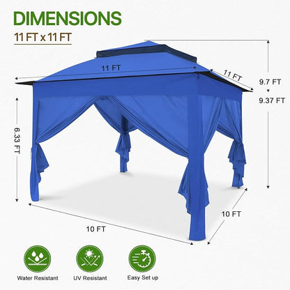 COOS BAY 11x11 Pop Up Gazebo - Image 3