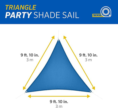 Coolaroo Shade Sail, Triangle Party Sail - Image 3