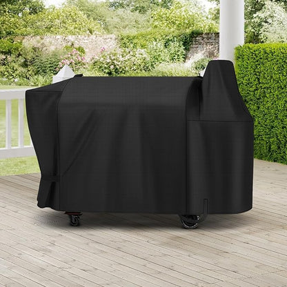 Unicook Pellet Grill Cover Compatible for Pit Boss Austin XL 1000 Series, Mahogany Series 1000, Sportsman 1000, All Weather Resistant Waterproof Outdoor BBQ Grill Cover